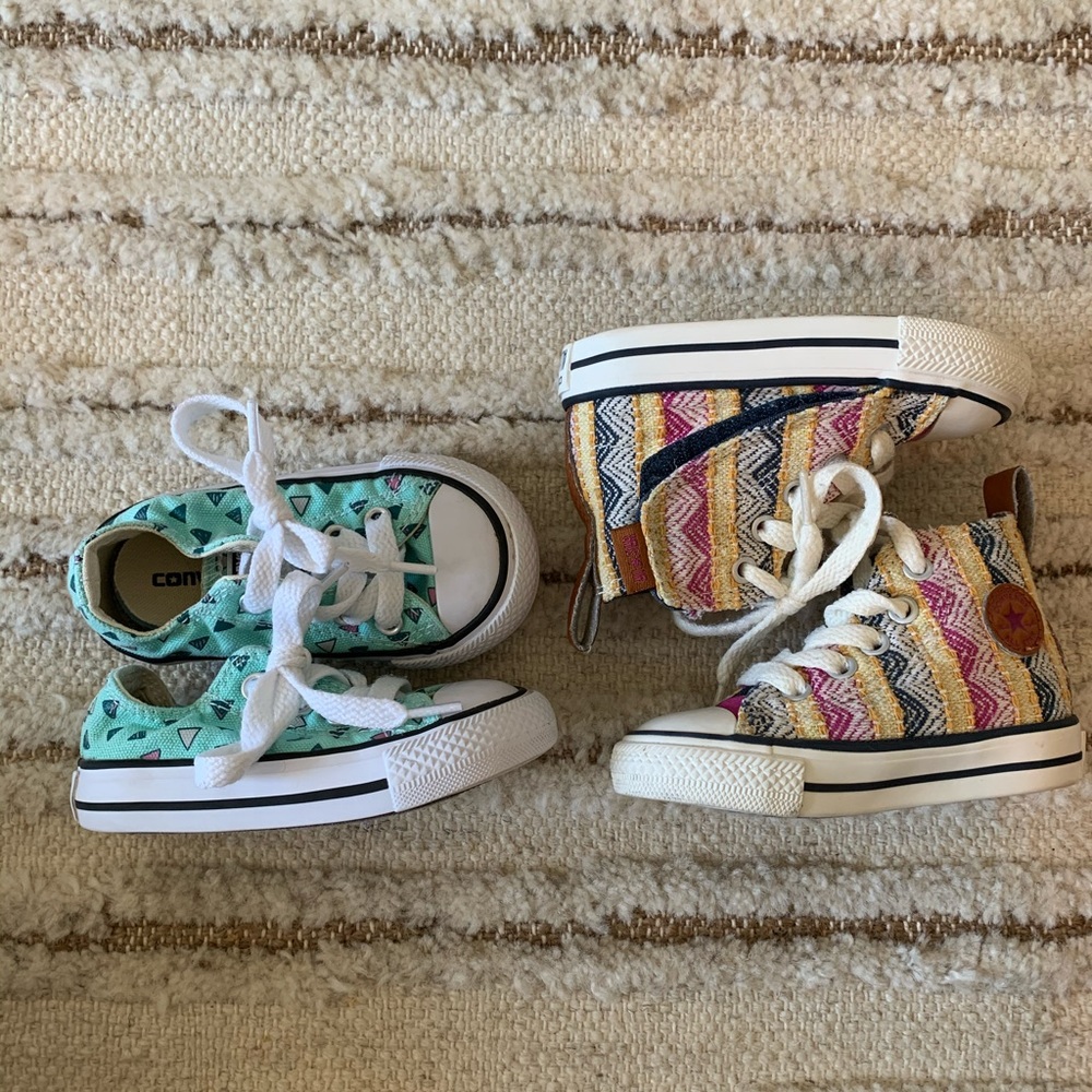 Adorable boho / tribal converse GUC lot / bundle